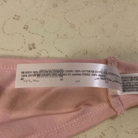 NWT. Jenni, a Macy’s Brand Women’s Size Medium Set of 3 Pink Bikini Panties - Picture 8 of 9